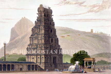 /data/Original Prints/Topography Views, City Views, Landscapes/HINDOO TEMPLES AT TRICHENCORE.jpg